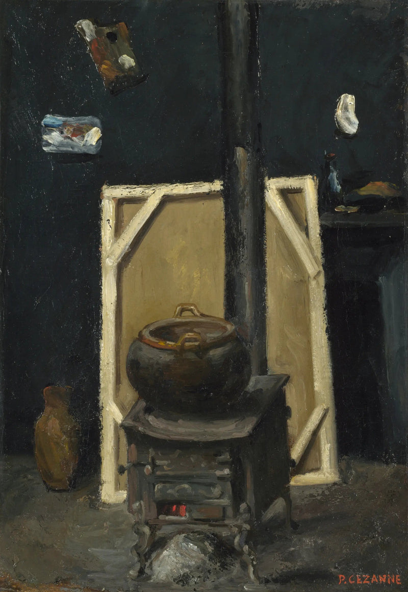 Ateljéns spis - Paul Cézanne
