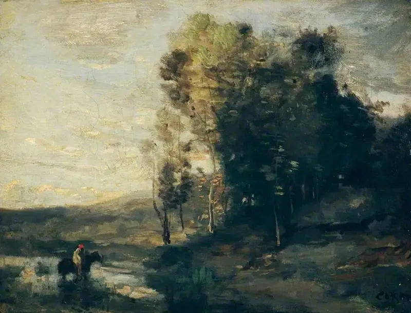 Vattendraget - Jean-Baptiste Camille Corot