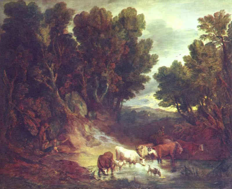 Vattendraget - Thomas Gainsborough