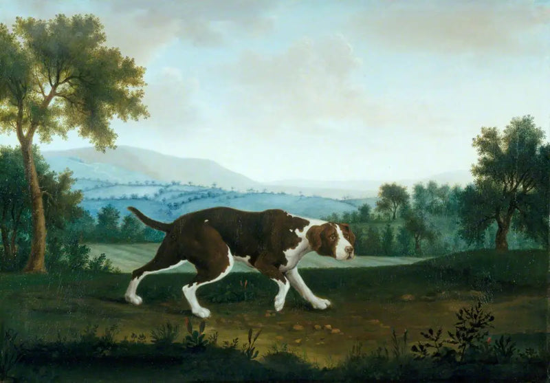 Den spanska pekaren - George Stubbs