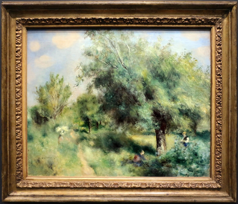 Le Poirier d'Angleterre - Pierre-Auguste Renoir image 1 reproduction artisanale de tableau