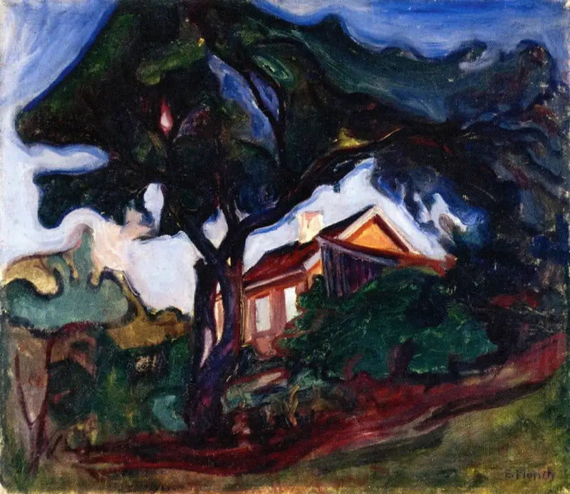 Äppelträdet - Edvard Munch