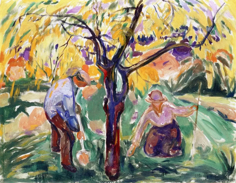 Äppelträdet - Edvard Munch
