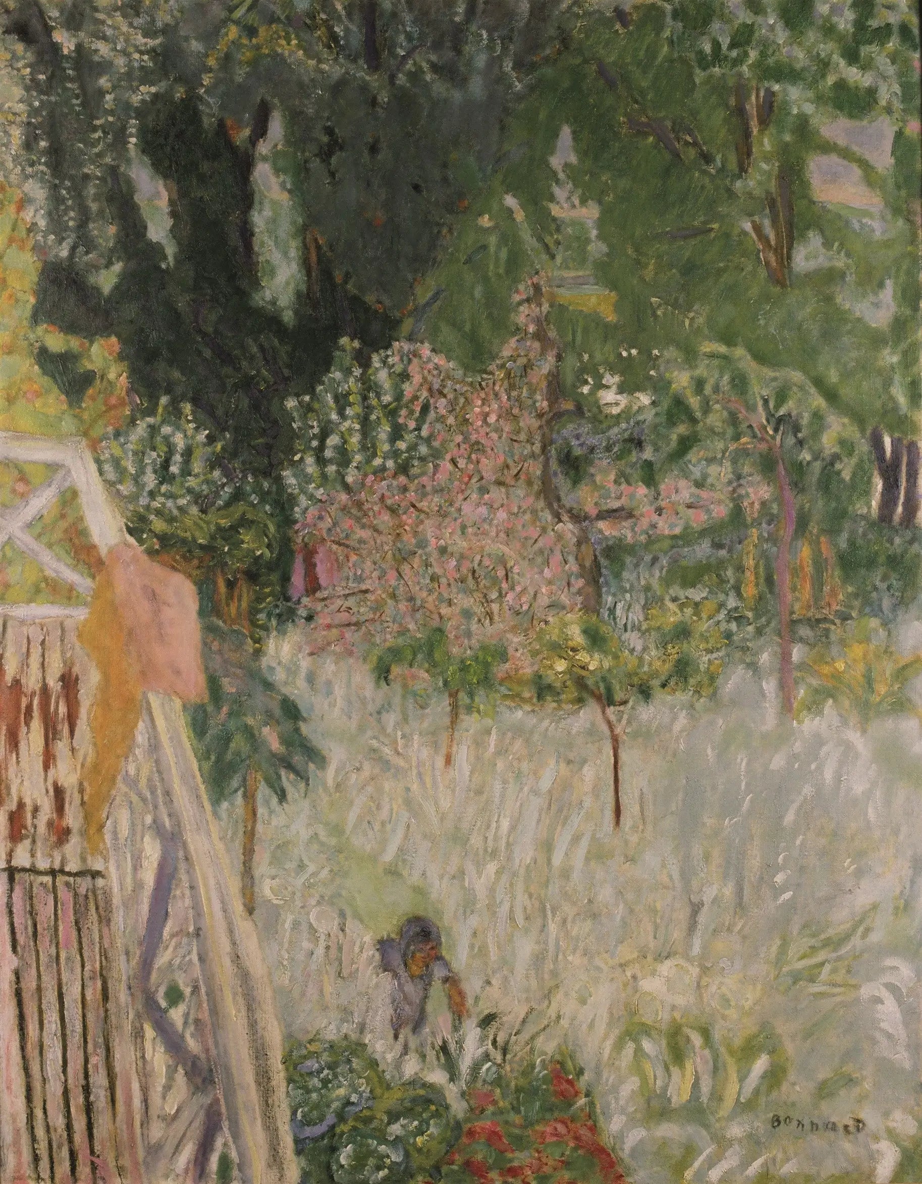 Reproduction du tableau « Le Pommier fleuri - Pierre Bonnard » par Alpha Reproduction en peinture à l’huile