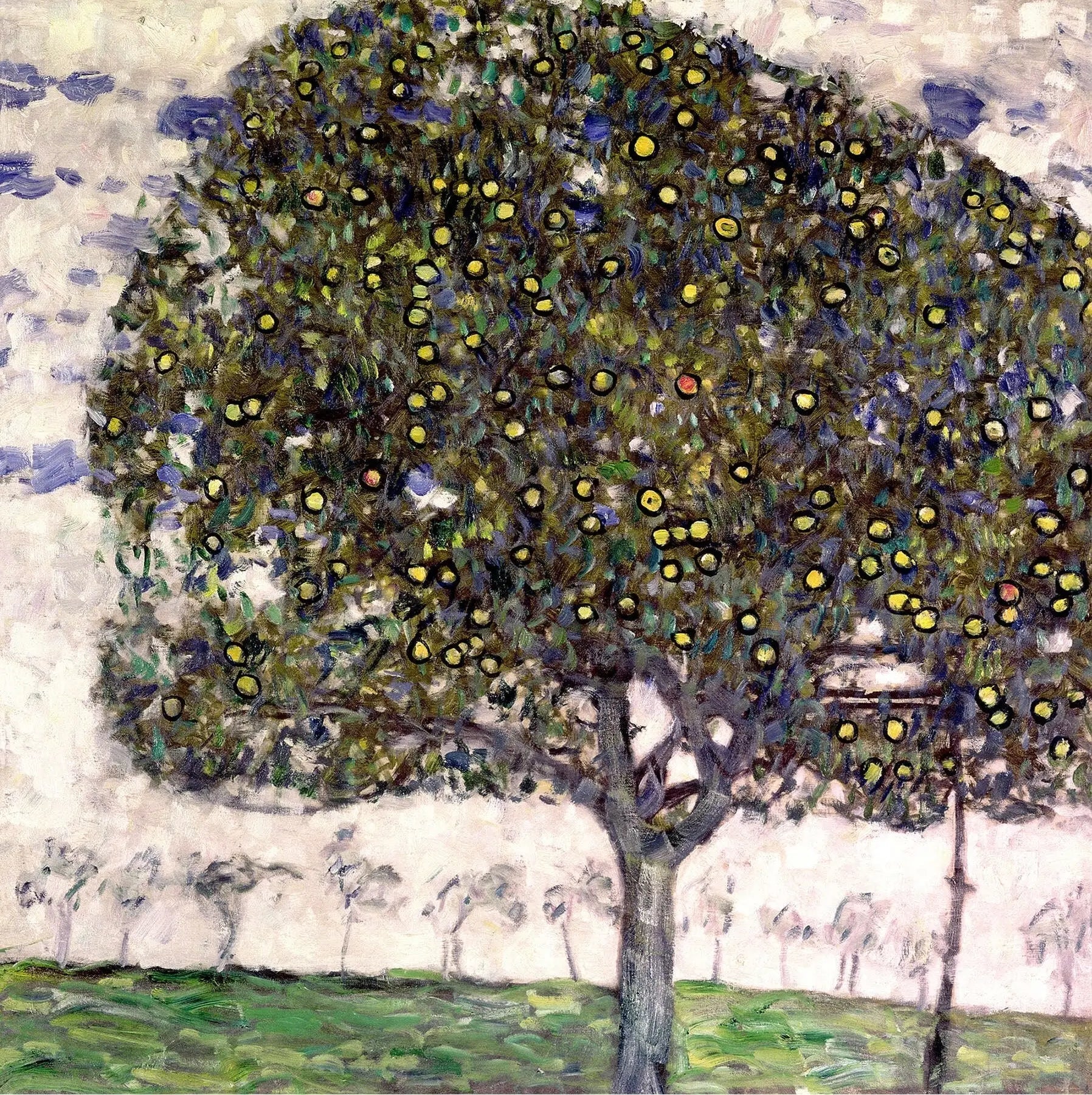 Le Pommier II - Gustav Klimt image 1 reproduction de peinture à l’huile