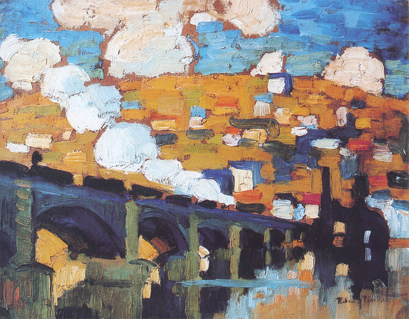 The Bridge of the English - Robert Antoine Pinchon