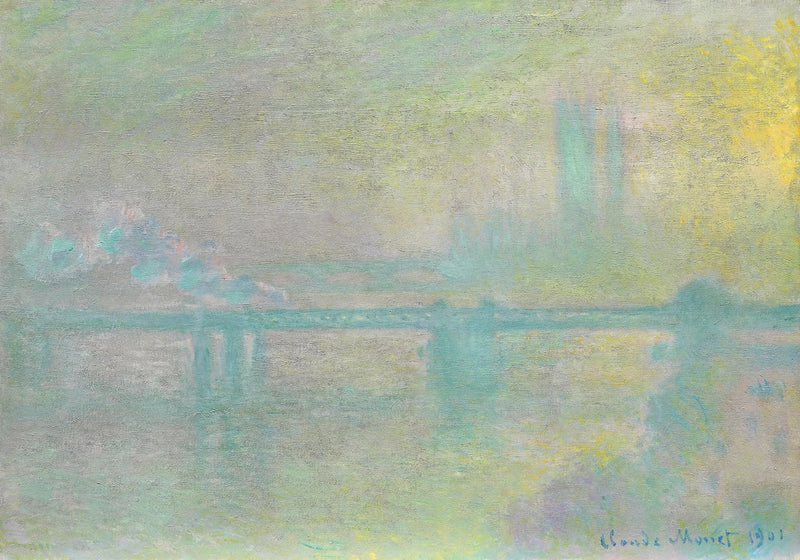 Charing Cross-bron, London - Claude Monet