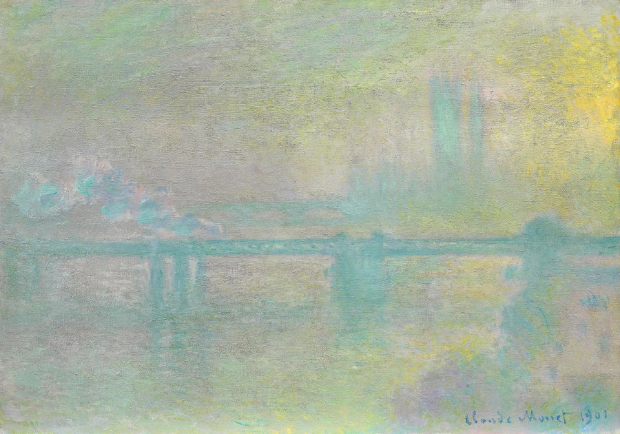 Charing Cross-bron, London - Claude Monet