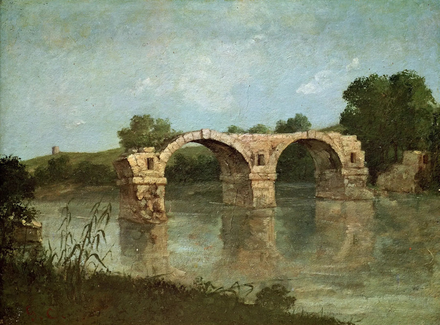 Ambrussum-bron - Gustave Courbet