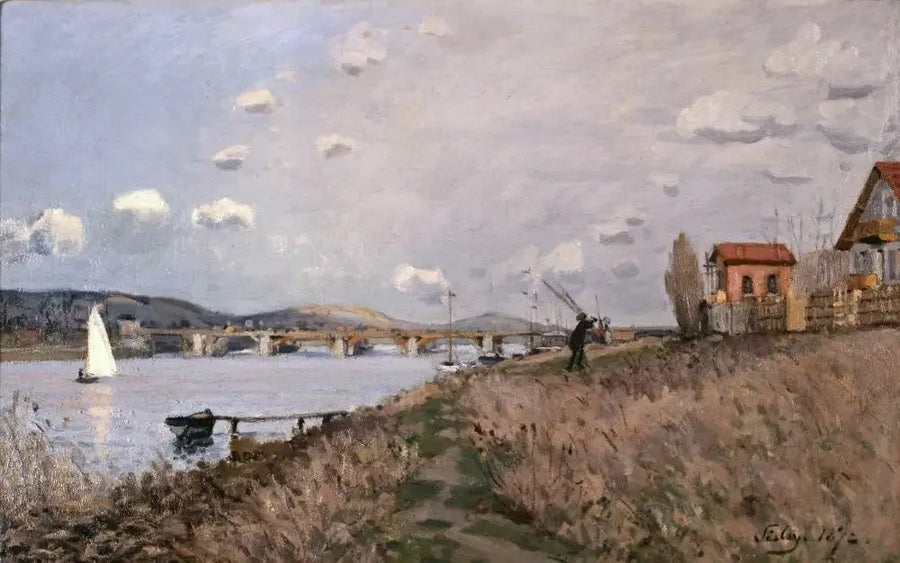 Bron i Argenteuil - Alfred Sisley