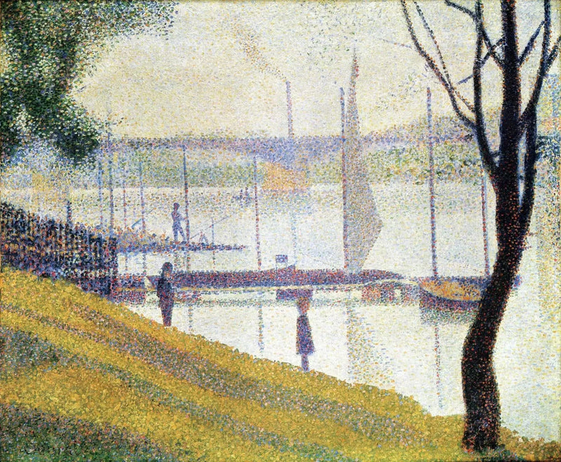 Courbevoie-bron - Georges Seurat