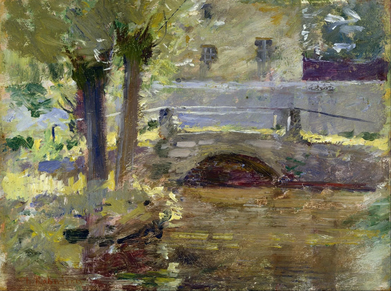 Giverny-bron - Theodore Robinson