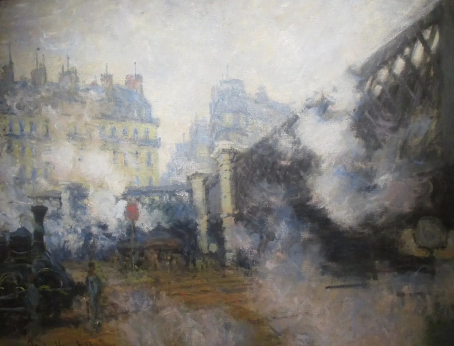 Pont de l'Europe, Gare Saint-Lazare - Claude Monet