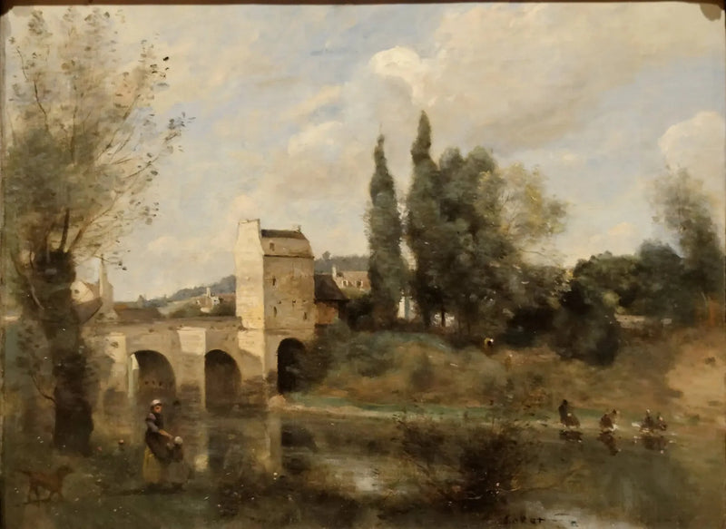 Mantesbron - Jean-Baptiste Camille Corot