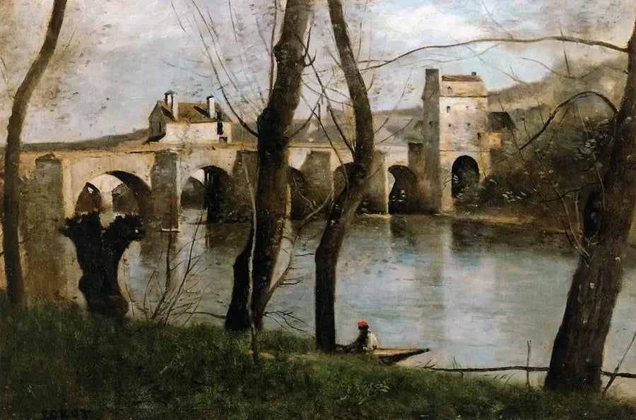 Mantesbron - Jean-Baptiste Camille Corot