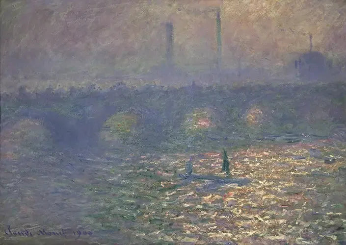 Waterlooplatsen - Claude Monet