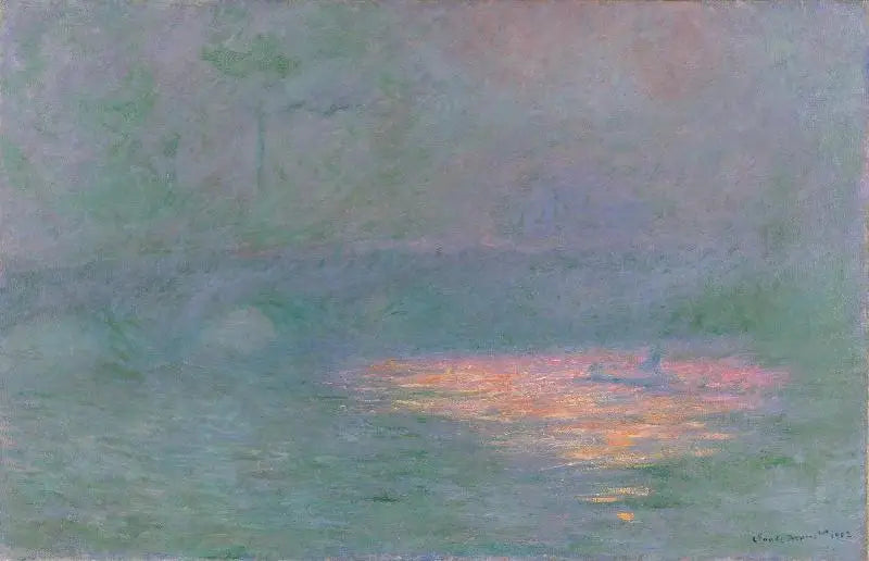 Waterlooplatsen - Claude Monet