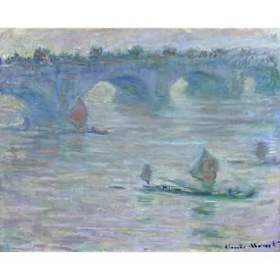 Waterlooplatsen - Claude Monet