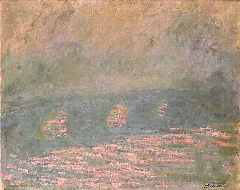 Waterlooplatsen - Claude Monet