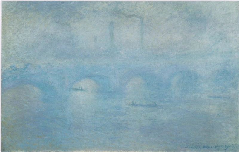 Waterloo-bron. Dimeffekt - Claude Monet