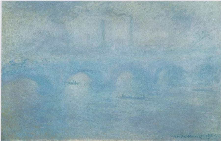 Waterloo-bron. Dimeffekt - Claude Monet