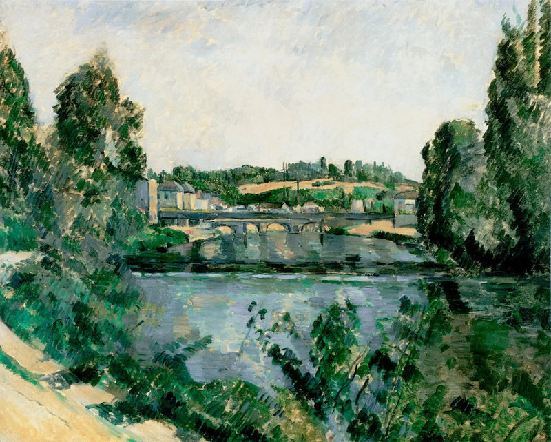 Bron och avloppet i Pontoise - Paul Cézanne