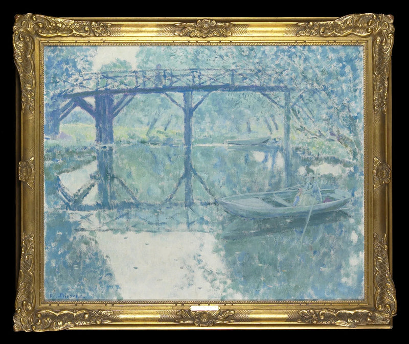 The Bridge - Giverny - Frederick Carl Frieseke