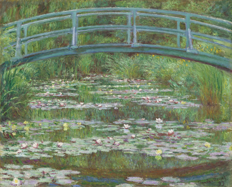 Den japanska bron – 1899 - Claude Monet