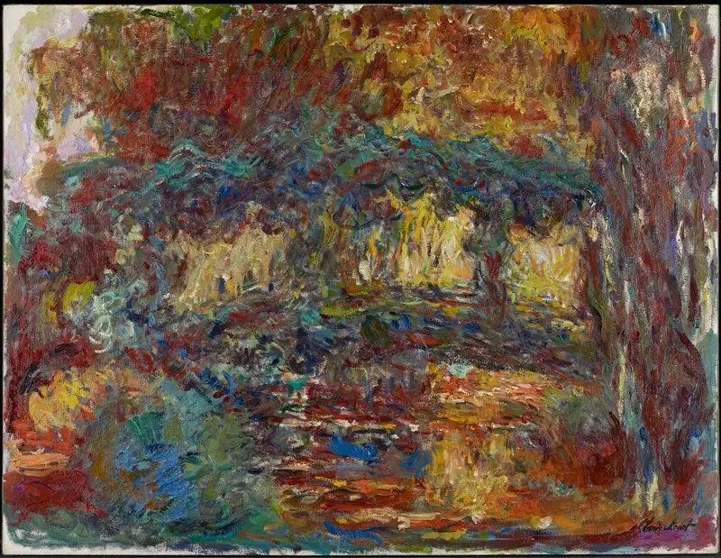 Den japanska bron - Claude Monet