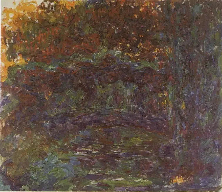Den japanska bron - Claude Monet