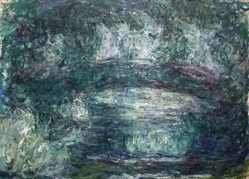 Den japanska bron - Claude Monet