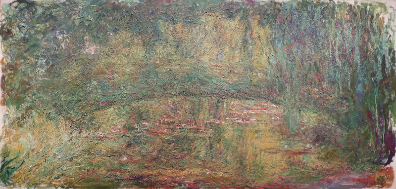 Den japanska bron - Claude Monet