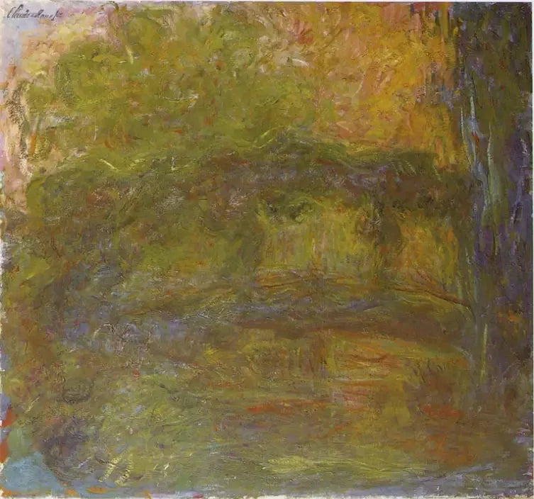 Den japanska bron - Claude Monet
