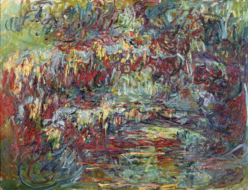 Den japanska bron - Claude Monet