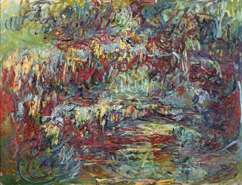 Den japanska bron - Claude Monet
