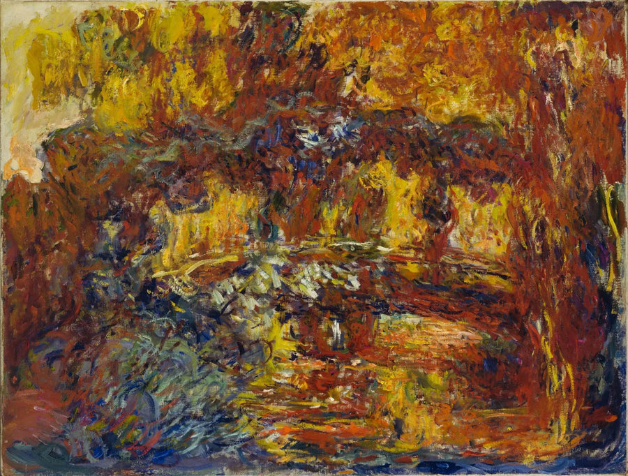 Den japanska bron - Claude Monet