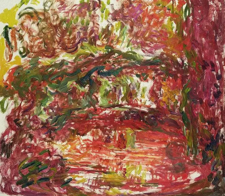 Den japanska bron - Claude Monet