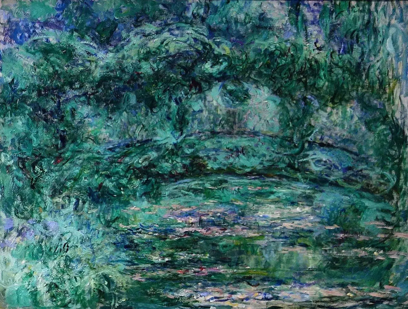 Den japanska bron - Claude Monet