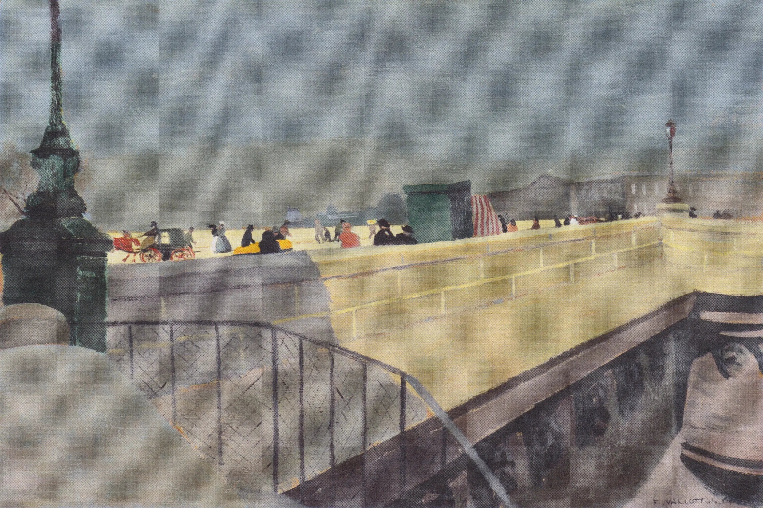 Le Pont Neuf - Félix Vallotton - Alpha Reproduction