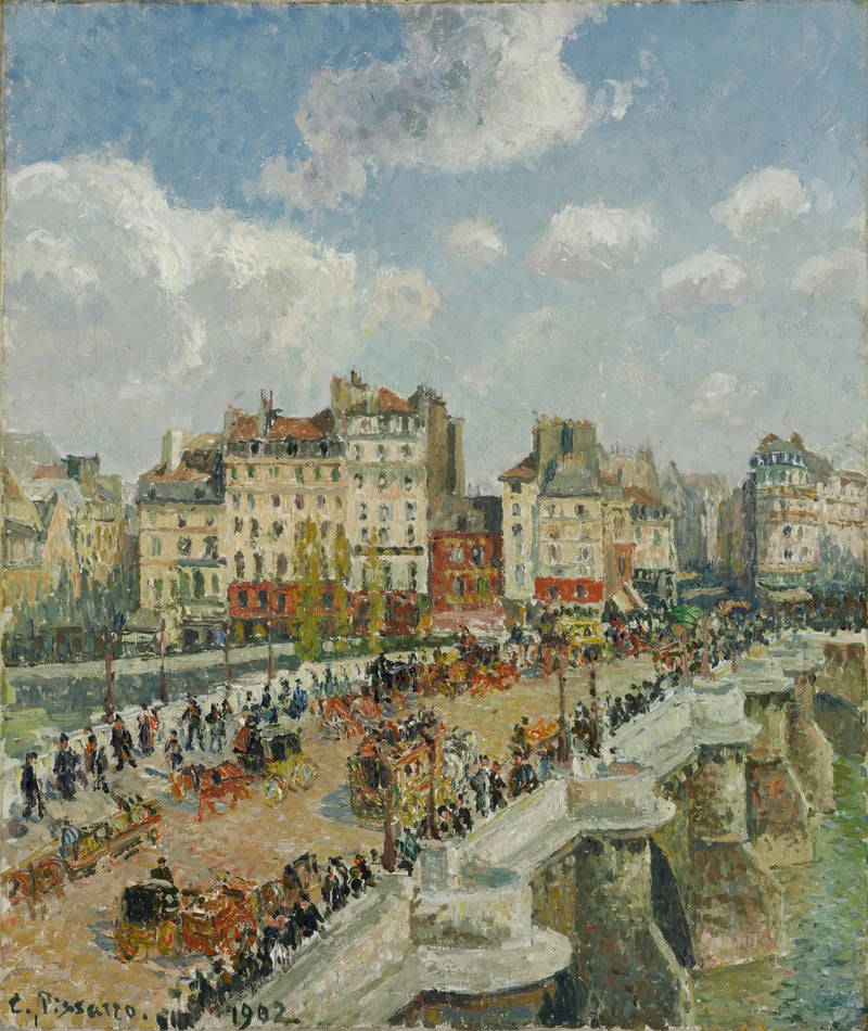 Pont Neuf, Sol (Andra serien) - Camille Pissarro