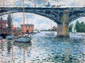 Vägbro, Argenteuil - Claude Monet