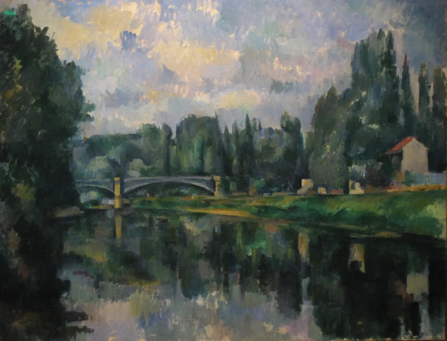 Bron över Marne i Créteil - Paul Cézanne