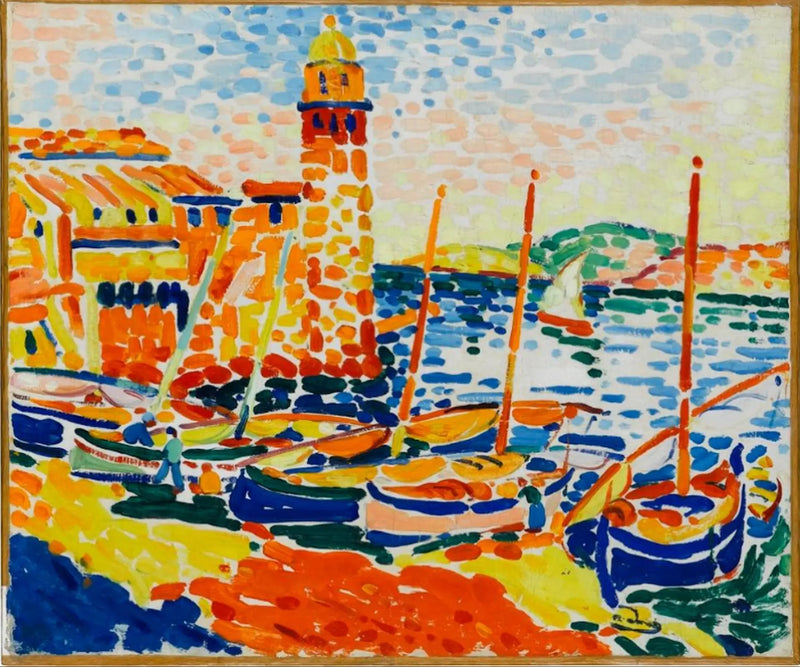 Collioure-hamnen - André Derain