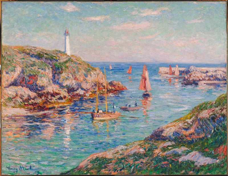 Douvelan-hamnen - Henry Moret