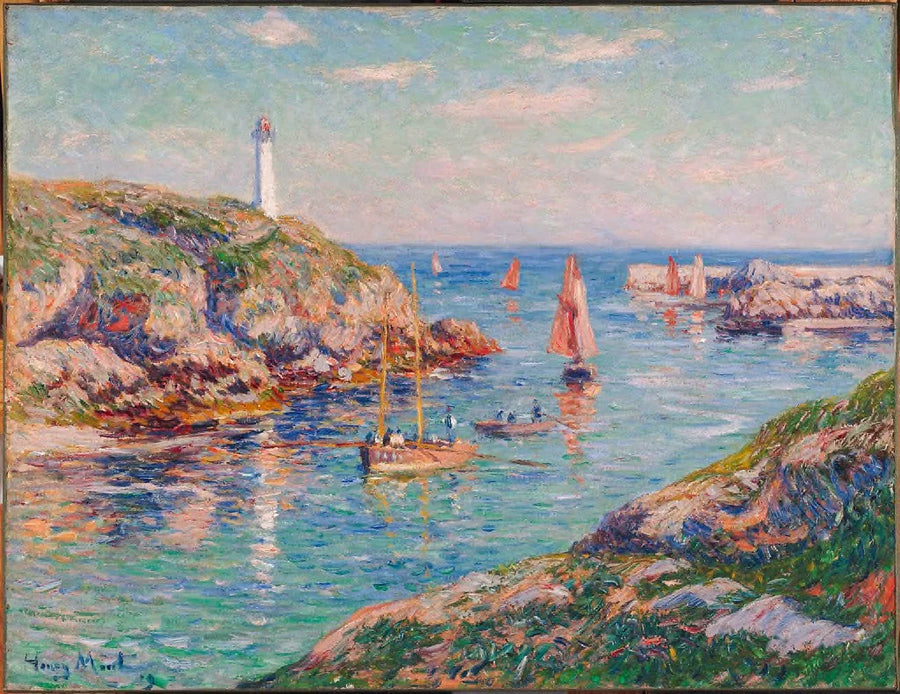Douvelan-hamnen - Henry Moret