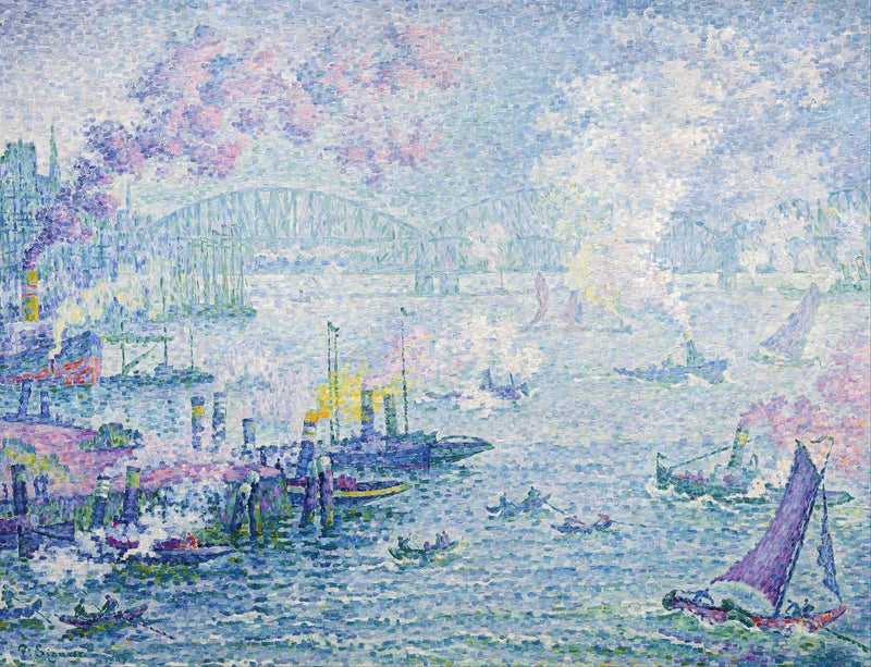 Rotterdams hamn - Paul Signac