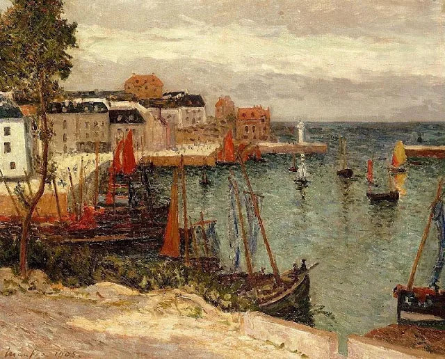 Porten till Sauzon, Belle-île-en-Mer - Maxime Maufra