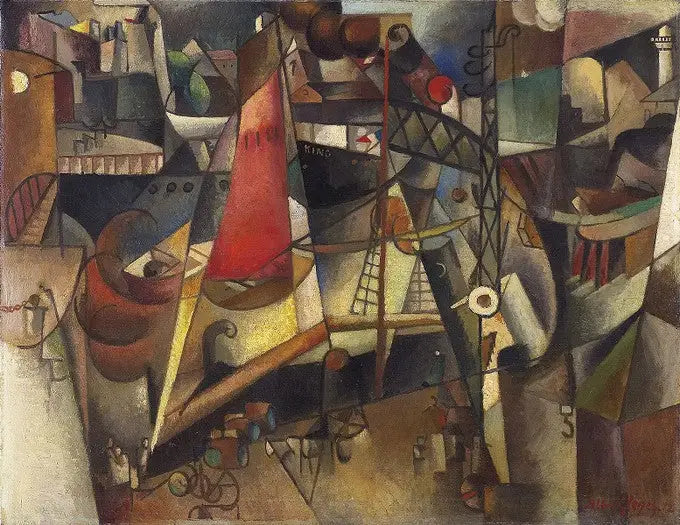 Hamnen (Marseille) - Albert Gleizes