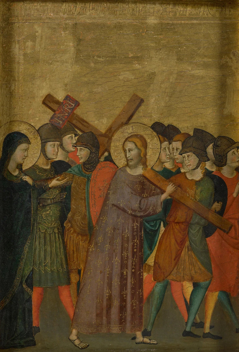 Korsfästelsen - Master of San Martino alla Palma