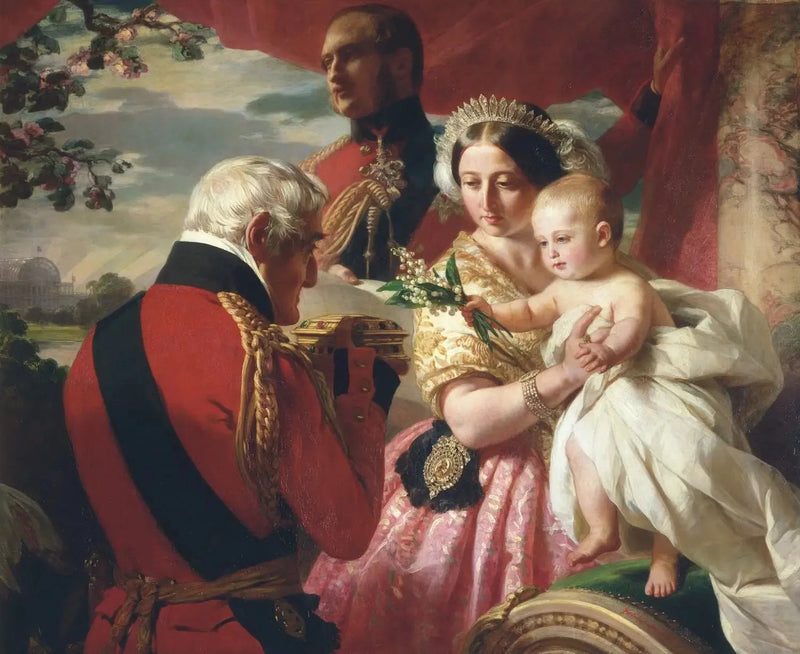Den första maj 1851 - Franz Xaver Winterhalter